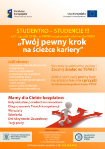 Rusza nabór do projektu „Twój pewny krok na ścieżce kariery”