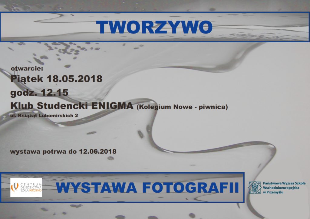 Wystawa Fotografii „Tworzywo”