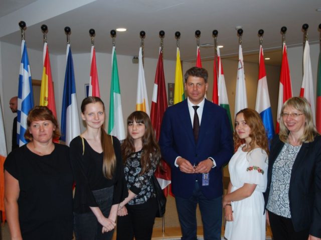 Wizyta w Parlamencie Europejskim w Brukseli