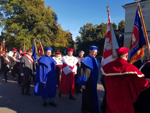 Delegacja PANS na Uroczystej Ogólnopolskiej Inauguracji Roku Akademickiego 2018/2019