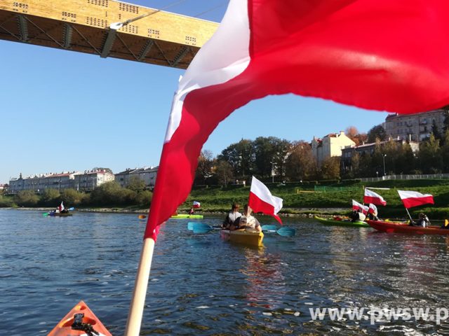 Spływ z okazji 100. rocznicy Niepodległości