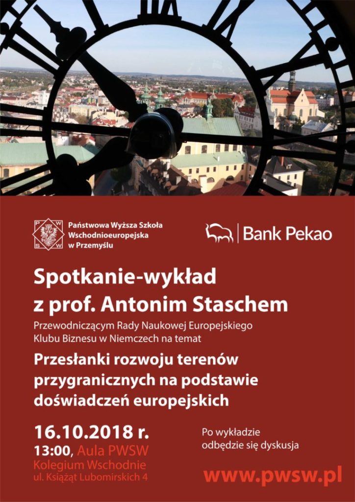 Co sprzyja rozwojowi terenów przygranicznych? – wykład prof. Antoniego Stascha w PANS