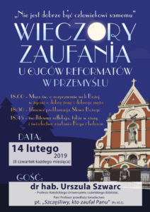 Wieczory zaufania w kościele Ojc&oacute;w Reformat&oacute;w