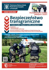 Unikatowy program studi&oacute;w na nowym kierunku w PANS – Bezpieczeństwo transgraniczne