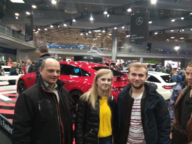 Studenci Inżynierii Transportu i Logistyki na Targach Motoryzacyjnych Poznań Motor Show