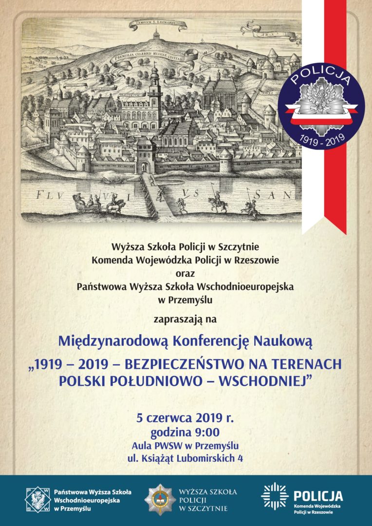 „1919 – 2019: Bezpieczeństwo na terenach Polski Południowo-Wschodniej” – Międzynarodowa Konferencja Naukowa w PANS