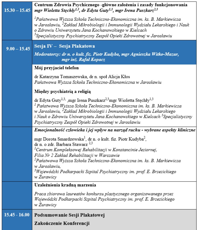 III Og&oacute;lnopolska Konferencja Naukowo-Szkoleniowa &bdquo;Psychiatria i terapia uzależnień w świetle wsp&oacute;łczesnych wyzwań&rdquo;