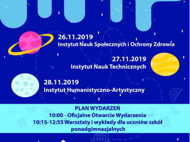 Zapraszamy na jubileuszowe Dni Warsztatów i Wykładów Otwartych!