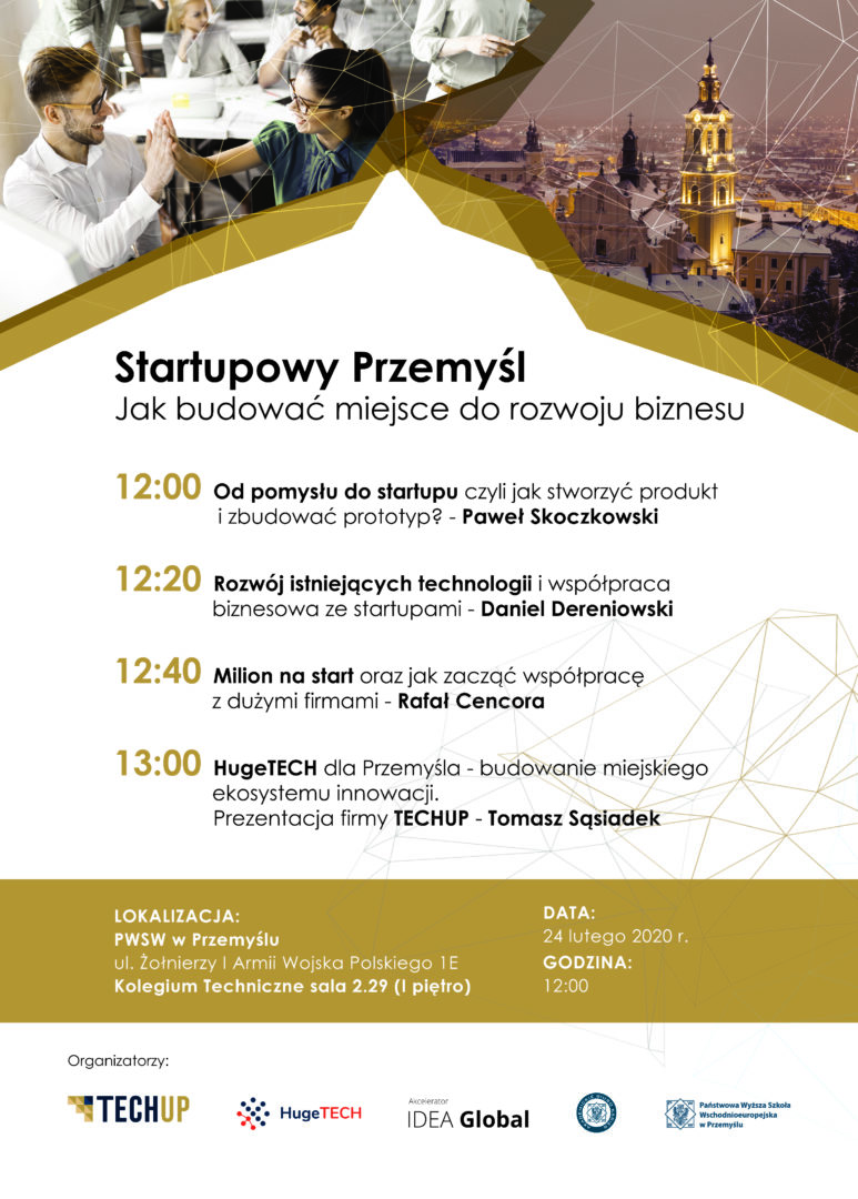 Zapraszamy do uczestnictwa w wydarzeniu „Jak zbudować miejsce do rozwoju biznesu?”