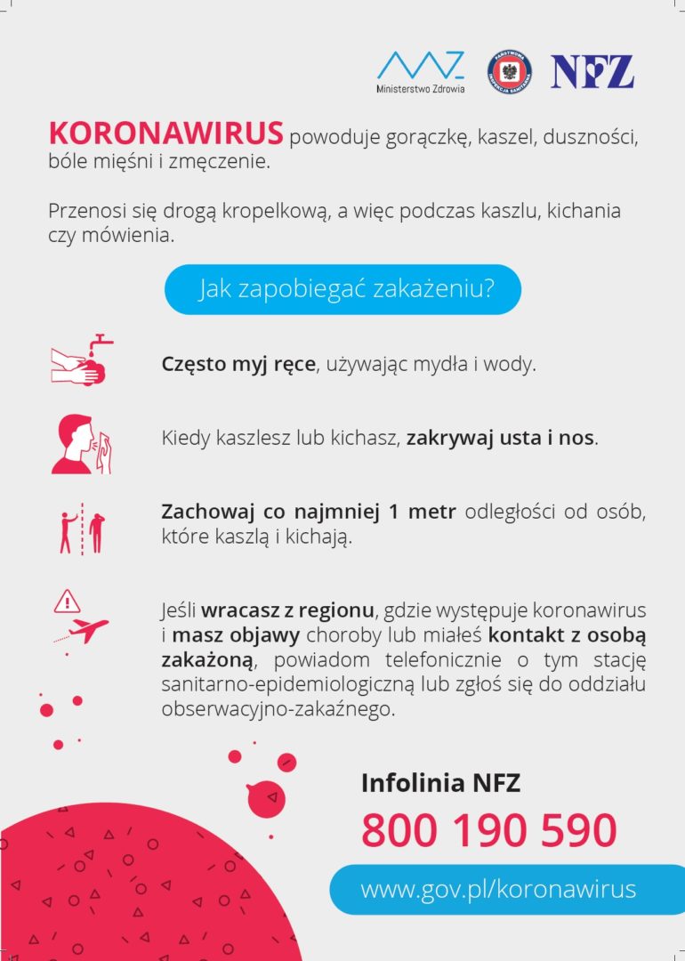Jak chronić się przed KORONAWIRUSEM?
