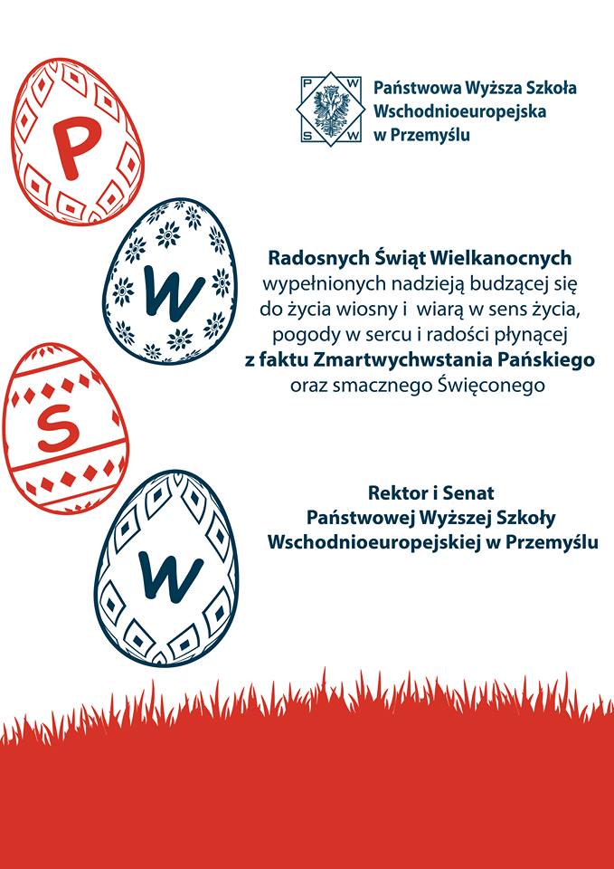Spokojnych i radosnych Świąt Wielkanocnych!