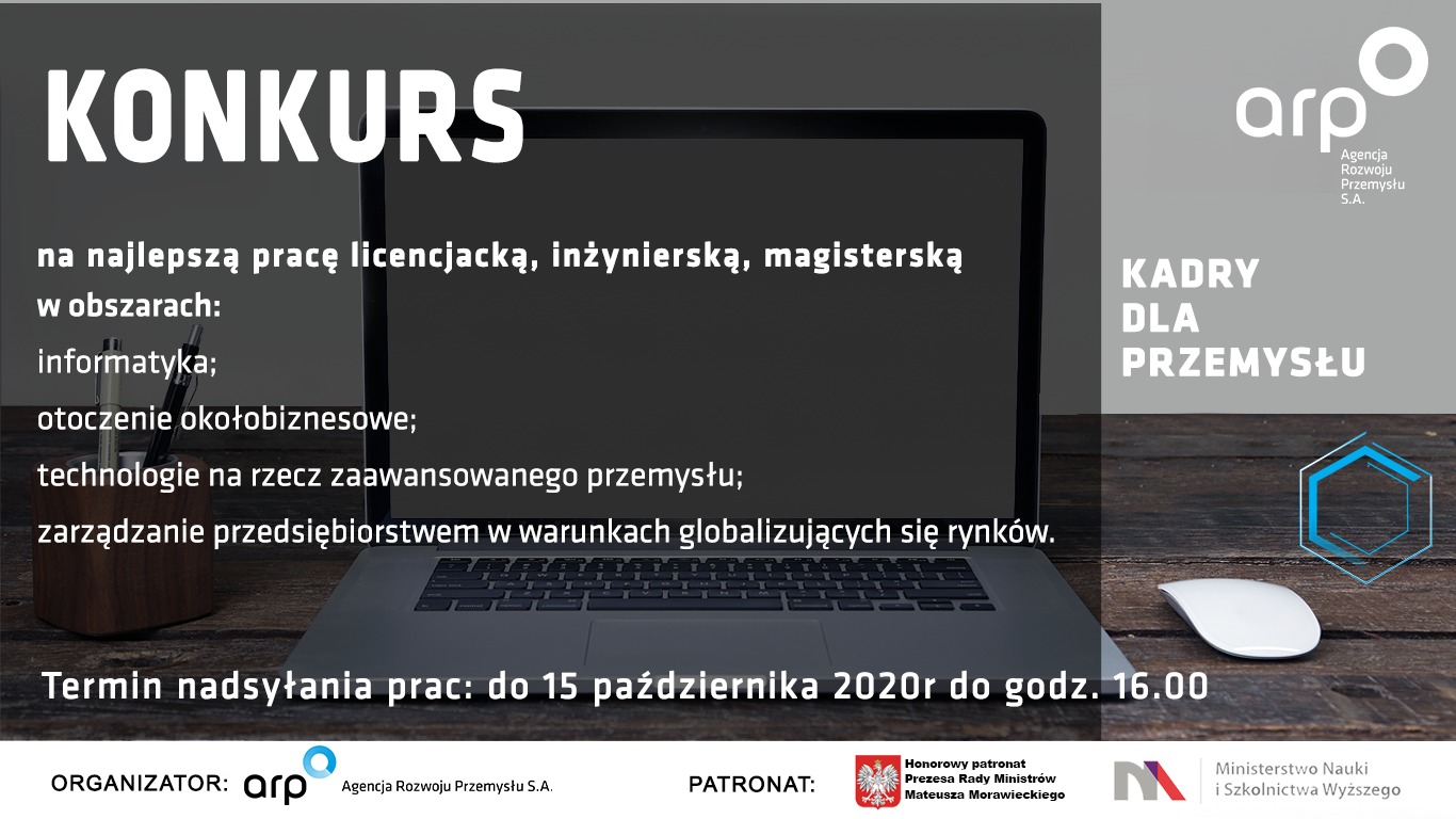 II edycja konkursu arp na najlepszą pracę licencjacką, inżynierską i magisterską