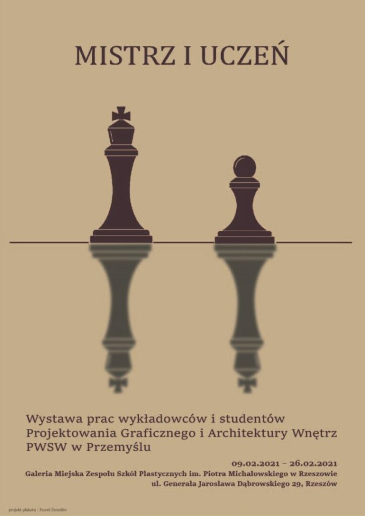 Mistrz i Uczeń – wystawa prac wykładowców i studentów PANS w Galerii Miejskiej ZSP w Rzeszowie