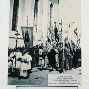 Zjęcie dawnych obrzędów, które zajęło I miejsce w konkursie