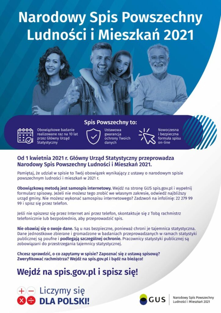 Obowiązkowy Spis Powszechny Ludności i Mieszkań 2021