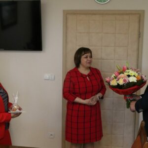 Na zdjęciu dr n. o zdrowiu Barbara Stawarz, dr Sławomir Solecki, dr Edyta Guty