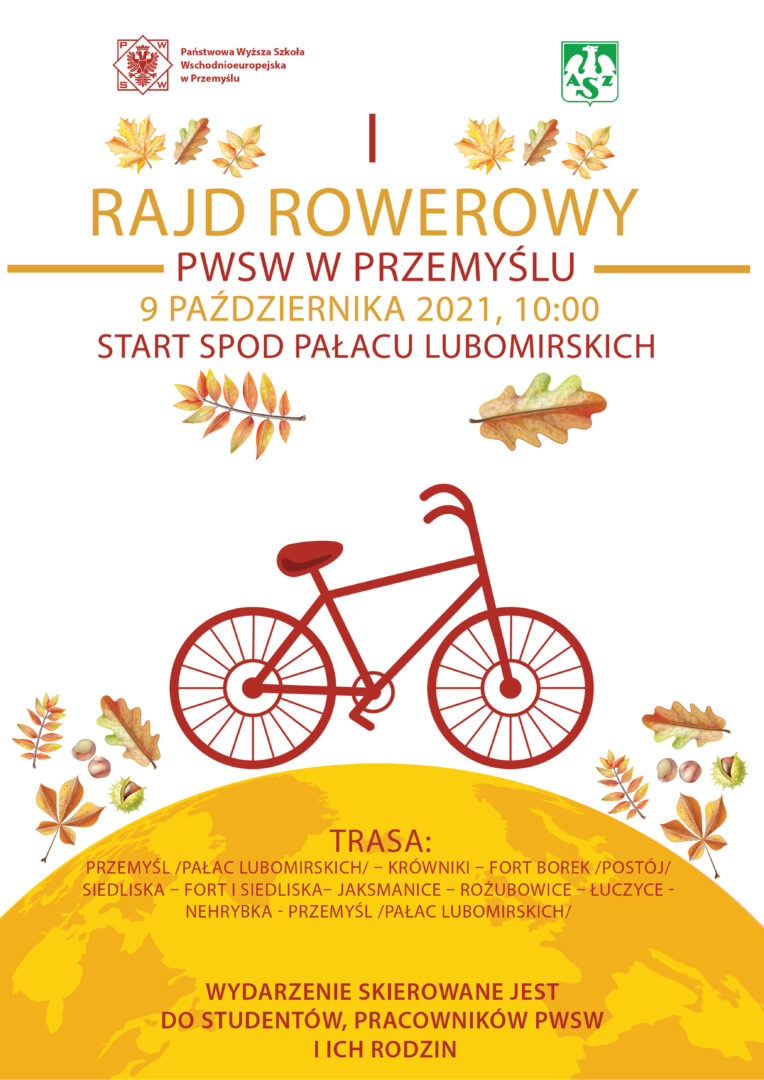I rajd rowerowy PANS – zapraszamy „w trasę”!