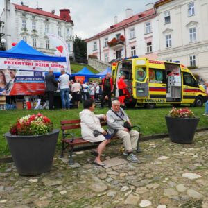 Ujęcie z przemyskiego rynku podczas Wincentiady