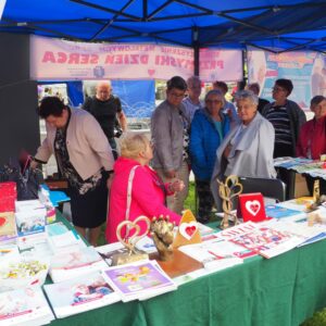 Stoisko Stowarzyszenia Metalowych Serc na Wincentiadzie