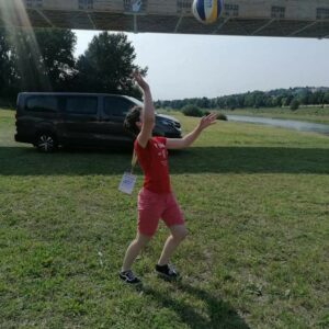 Uczestniczka V Mistrzostw Polski Służb Mundurowych w Siatkówce Plażowej