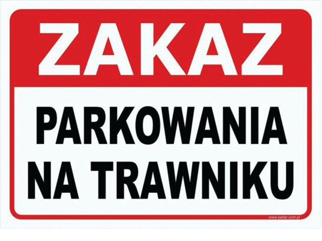 Informacje dotyczące parkowania – ważne!