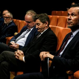 Zaproszeni goście (w tym m.in. Piotr Pilch – Wicemarszałek Województwa Podkarpackiego, Marek Kuchciński – Poseł na Sejm RP, dr Paweł Trefler, prof. PANS – rektor uczelni)