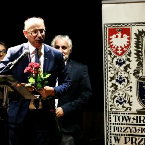 Dr Mateusz Szpytma - Zastępca Prezesa Instytutu Pamięci Narodowej w trakcie przemówienia