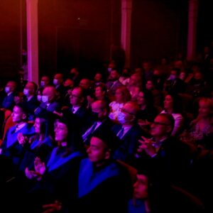 Uczestnicy inauguracji roku akademickiego 2021/2022