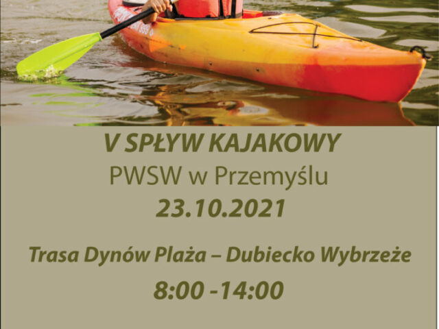 Zapraszamy na V Spływ Kajakowy