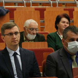 Uczestnicy konferencji zgromadzeni w auli PANS