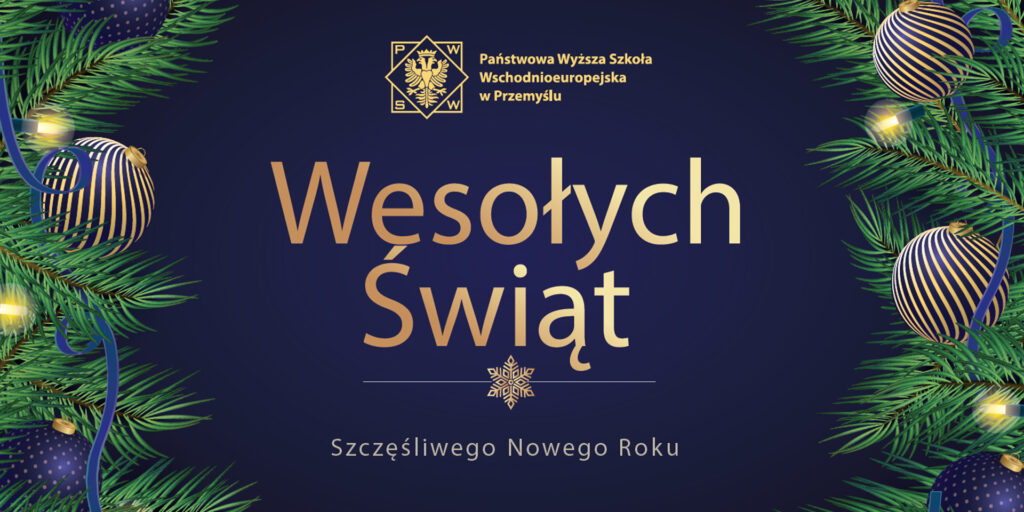 Życzenia JM Rektora PANS z okazji Świąt Bożego Narodzenia