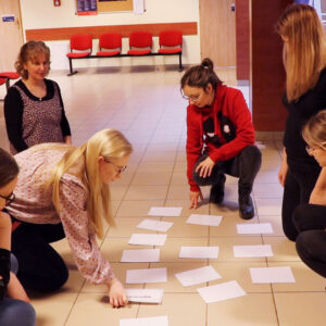 Warsztaty metodyczne dla studentów - realizacja scenariusza lekcji dotyczącej nauki nowych słówek