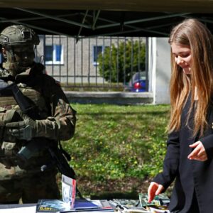 Stoisko 3 Podkarpackiej Brygady Obrony Terytorialnej im. płk. Łukasza Cieplińskiego