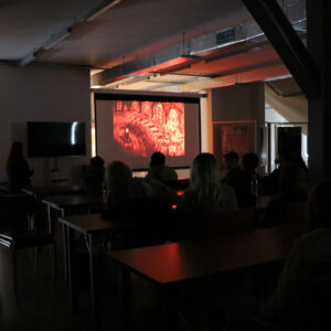 Pokaz filmowy animacji oraz projektów zrealizowanych przez studentów