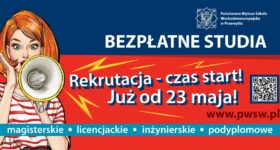 Rekrutacja na rok akademicki 2022/2023 rozpoczęła się w poniedziałek!