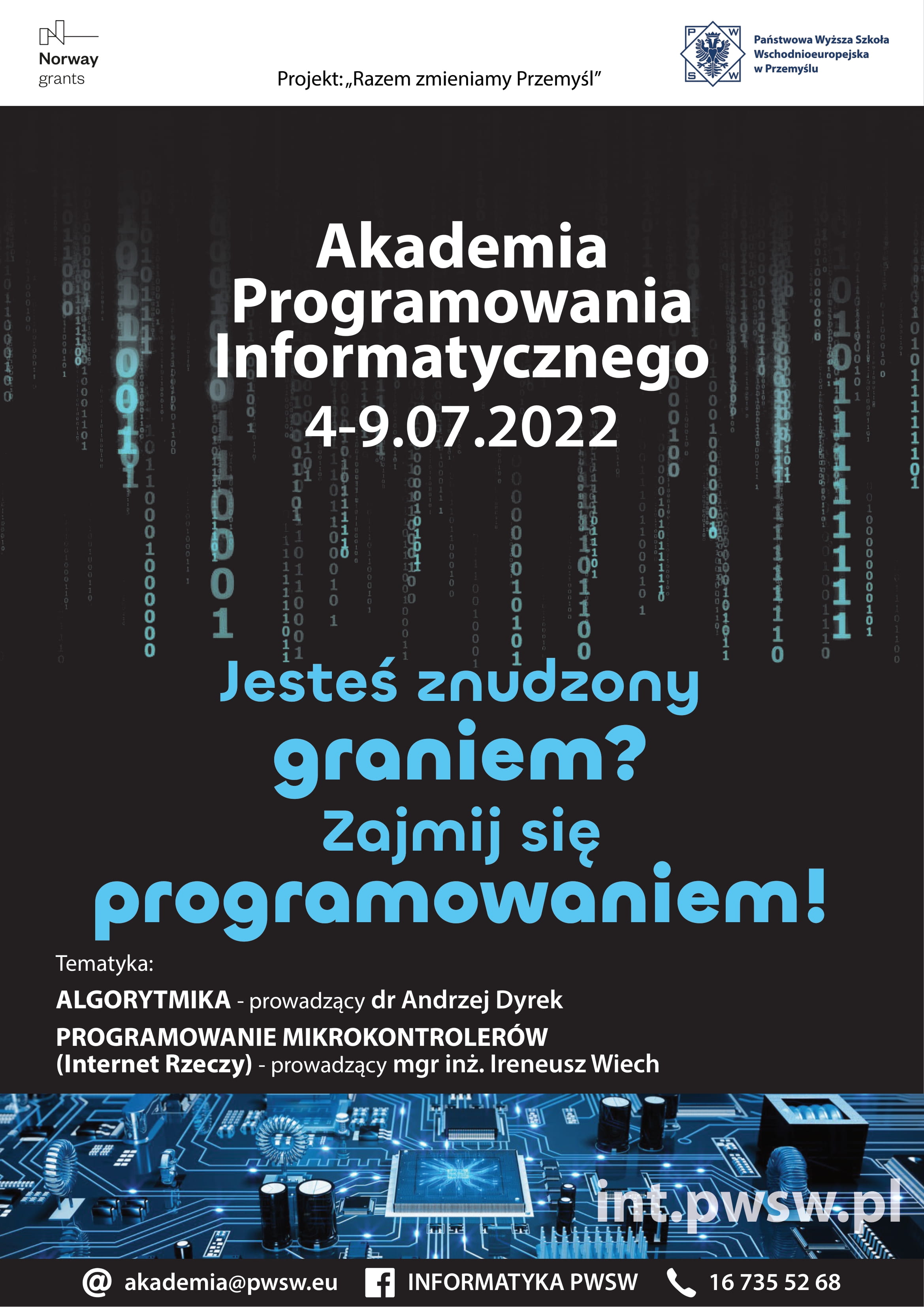 Akademia Programowania Informatycznego – zapisy ruszyły