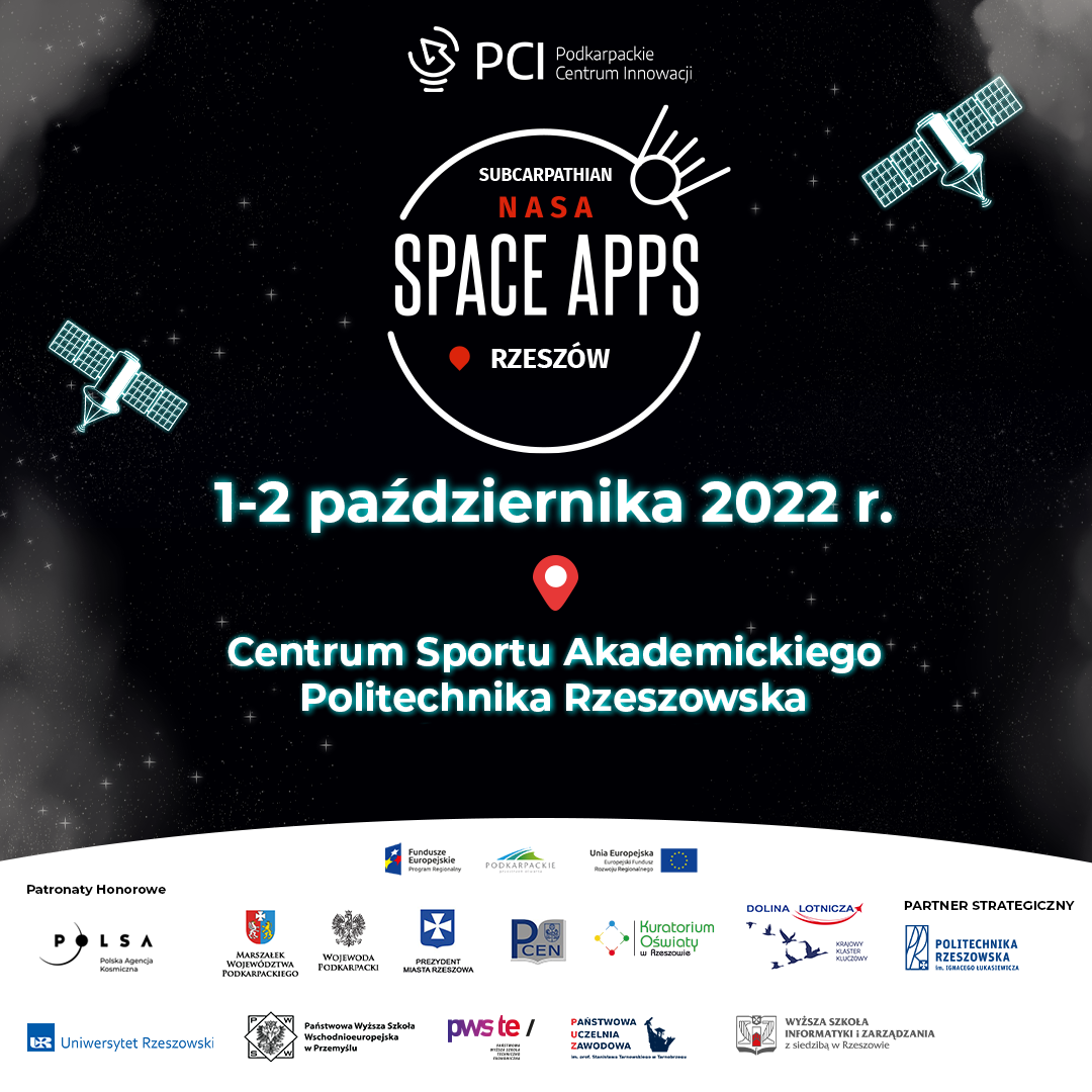 Subcarpathian NASA Space Apps Challenge 2022 po raz drugi w Rzeszowie