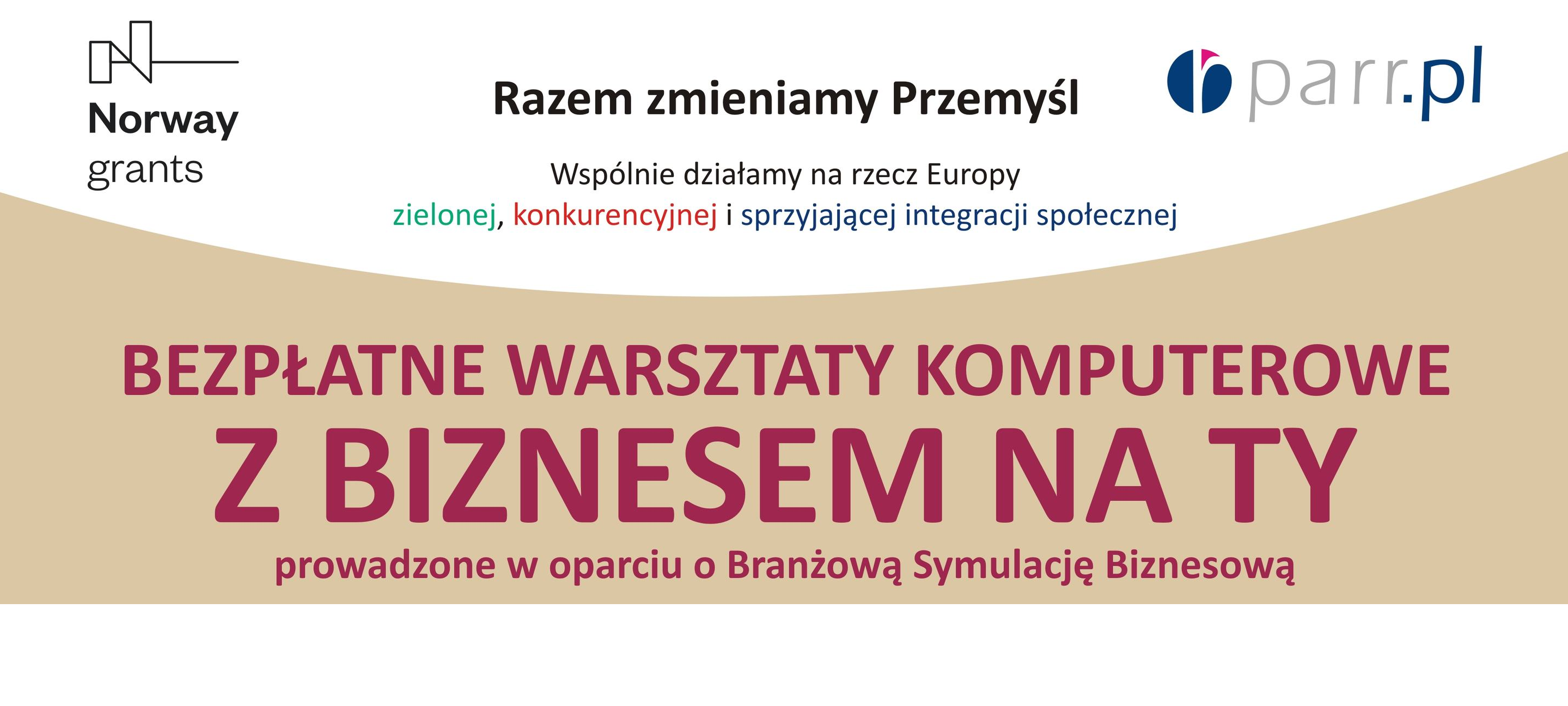 Z BIZNESEM NA TY – bezpłatne warsztaty komputerowe