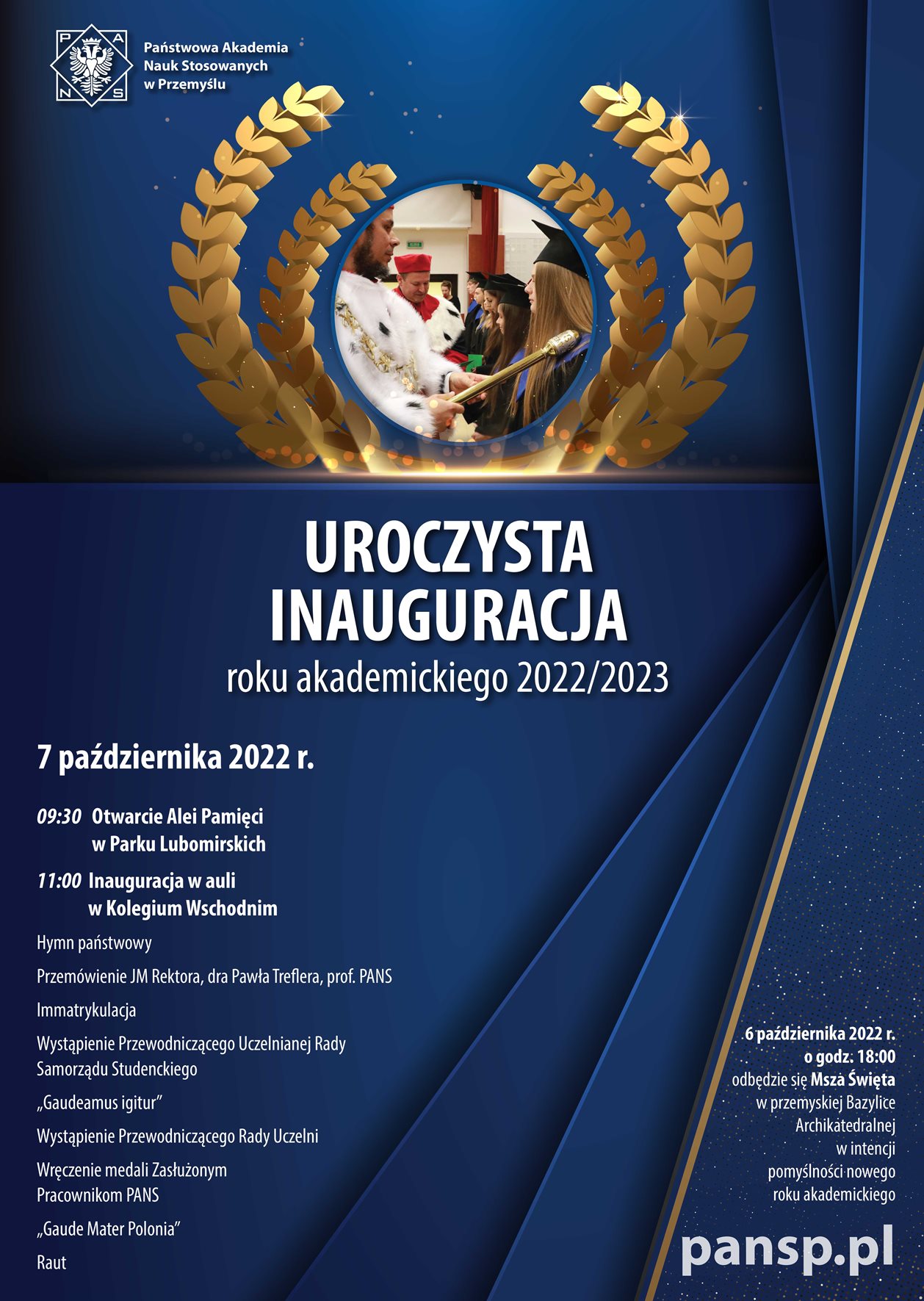 INAUGURACJA ROKU AKADEMICKIEGO 2022/2023