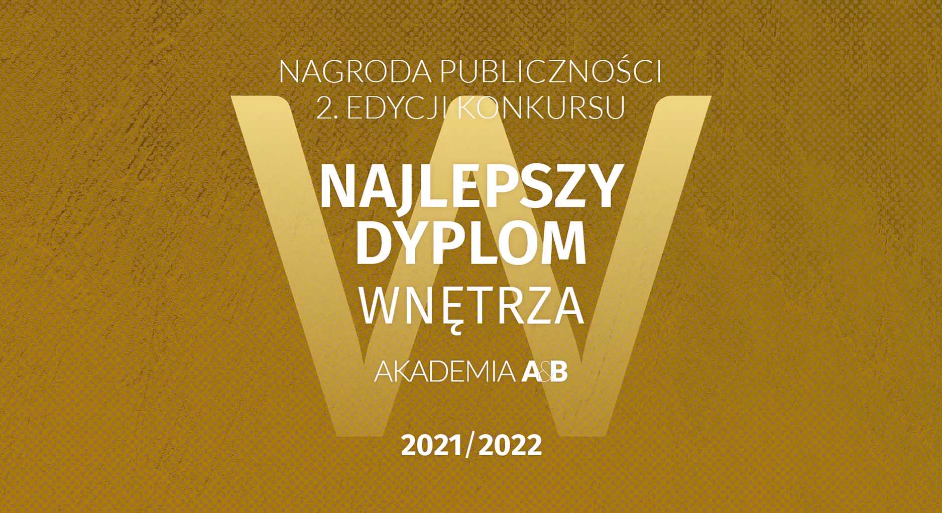 Głosowanie na najlepszy projekt dyplomowy drugiej edycji konkursu „Najlepszy Dyplom WNĘTRZA”
