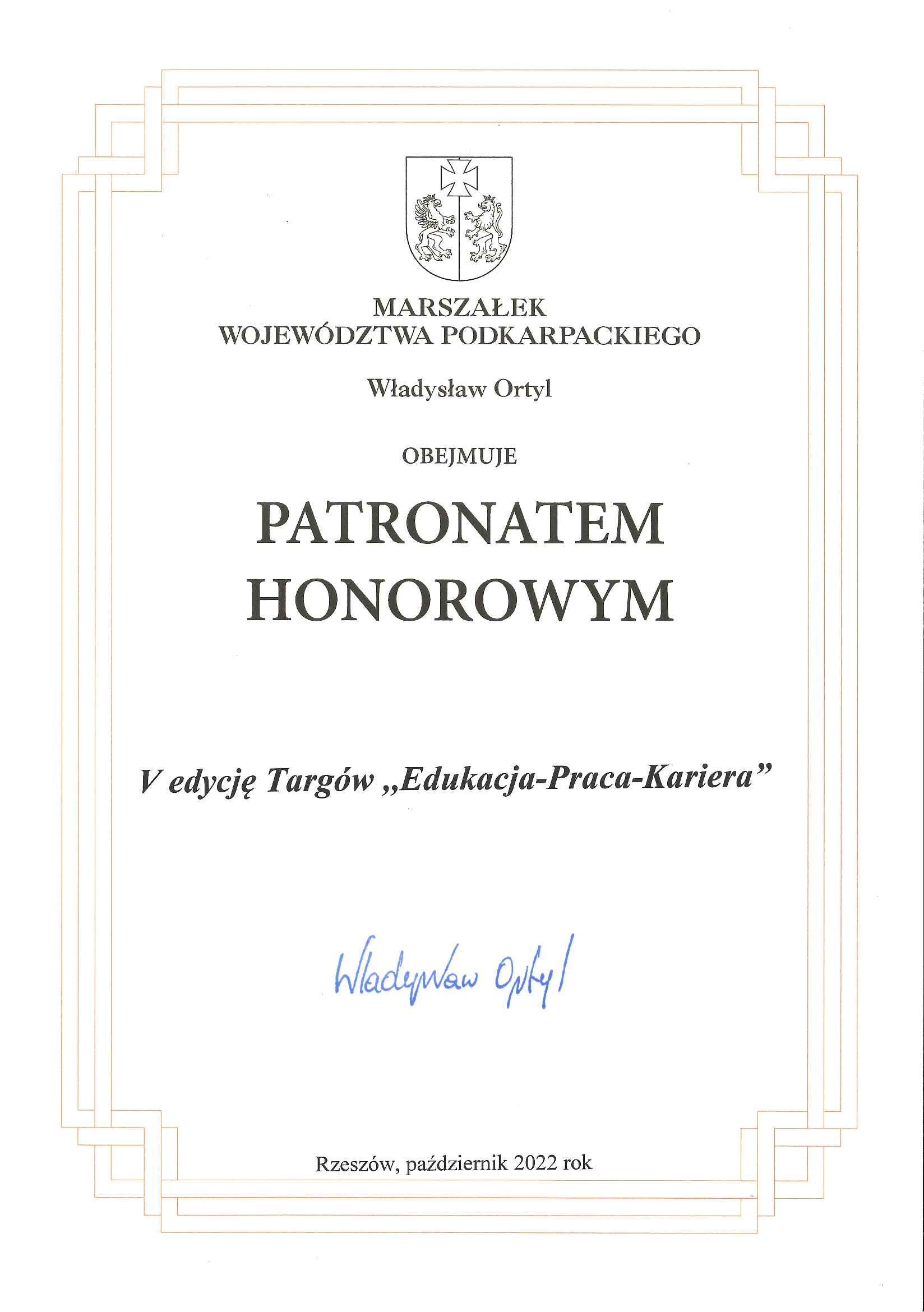V TARGI &bdquo;EDUKACJA &ndash; PRACA &ndash; KARIERA&rdquo;