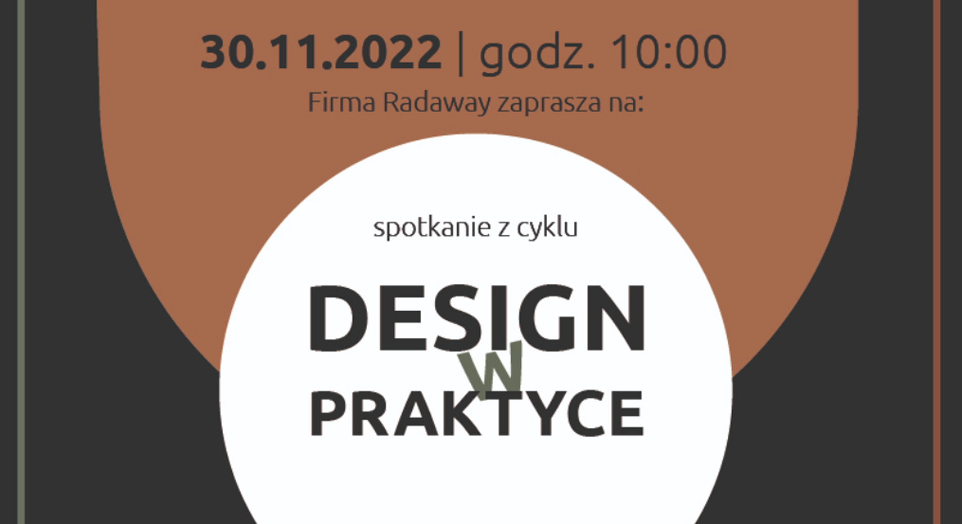 Spotkanie z cyklu DESIGN W PRAKTYCE