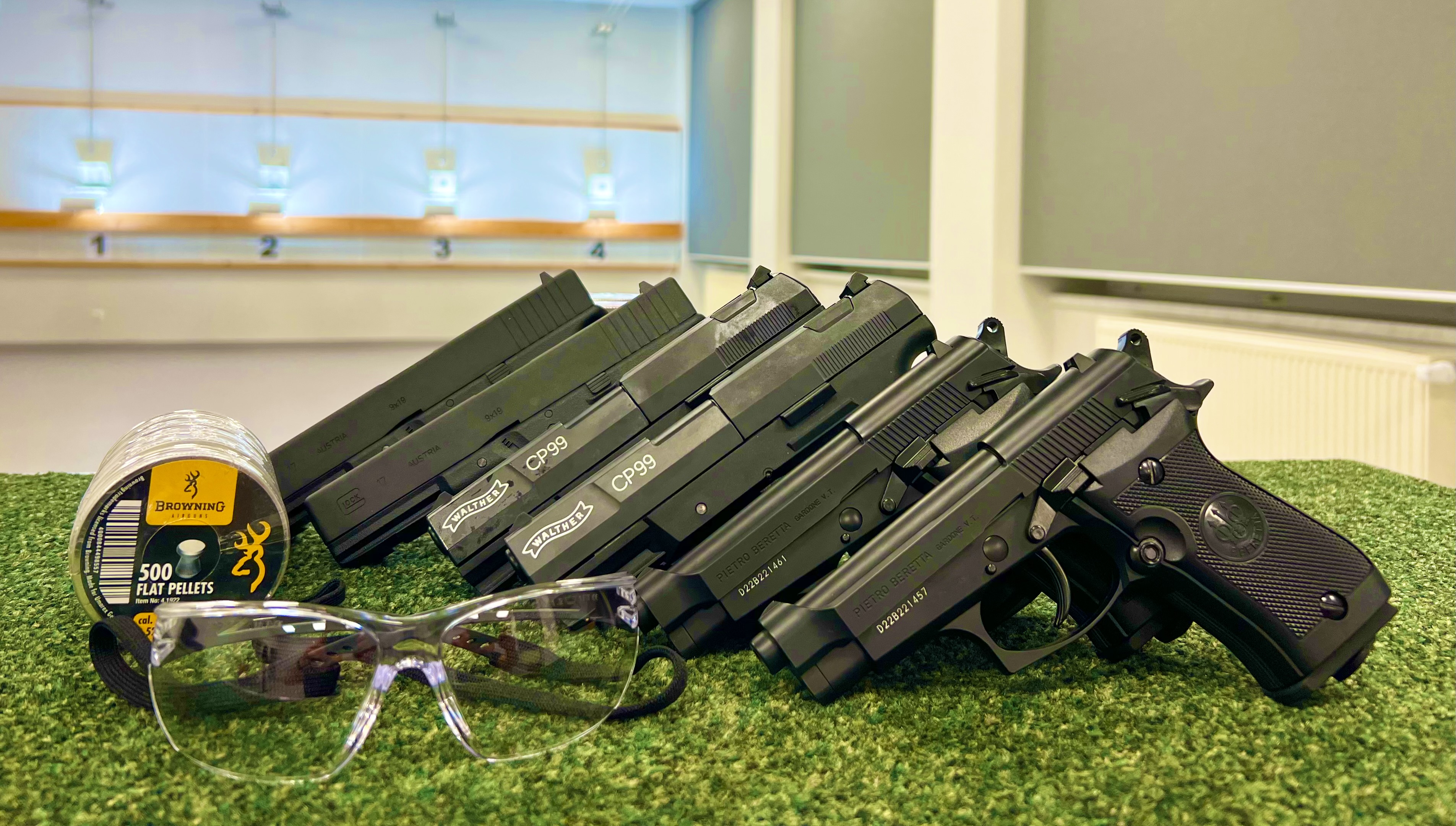 Glock, Walther i Beretta