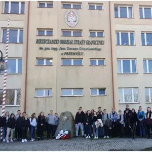 wizyta studyjna w Bieszczadzkim Oddziale Straży Granicznej w Przemyślu