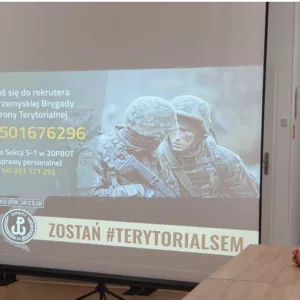 wizyta studyjna w 20 Przemyskiej Brygadzie Obrony Terytorialnej