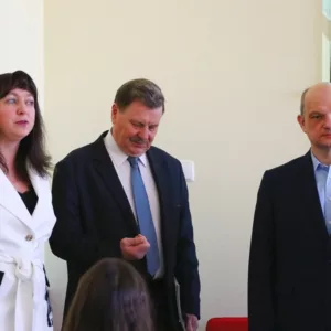 otwarcie wydarzenia - dr inż. Wioletta Tomaszewska-Górecka, prof. PANS, prof. dr hab. inż. Wiesław Piekarski, dr inż. Grzegorz Dzieniszewski, prof. PANS