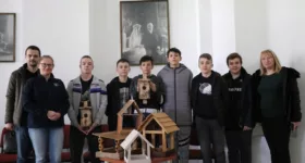 Odwiedziny wolontariuszy ze Szkoły Podstawowej nr 5 w Przemyślu
