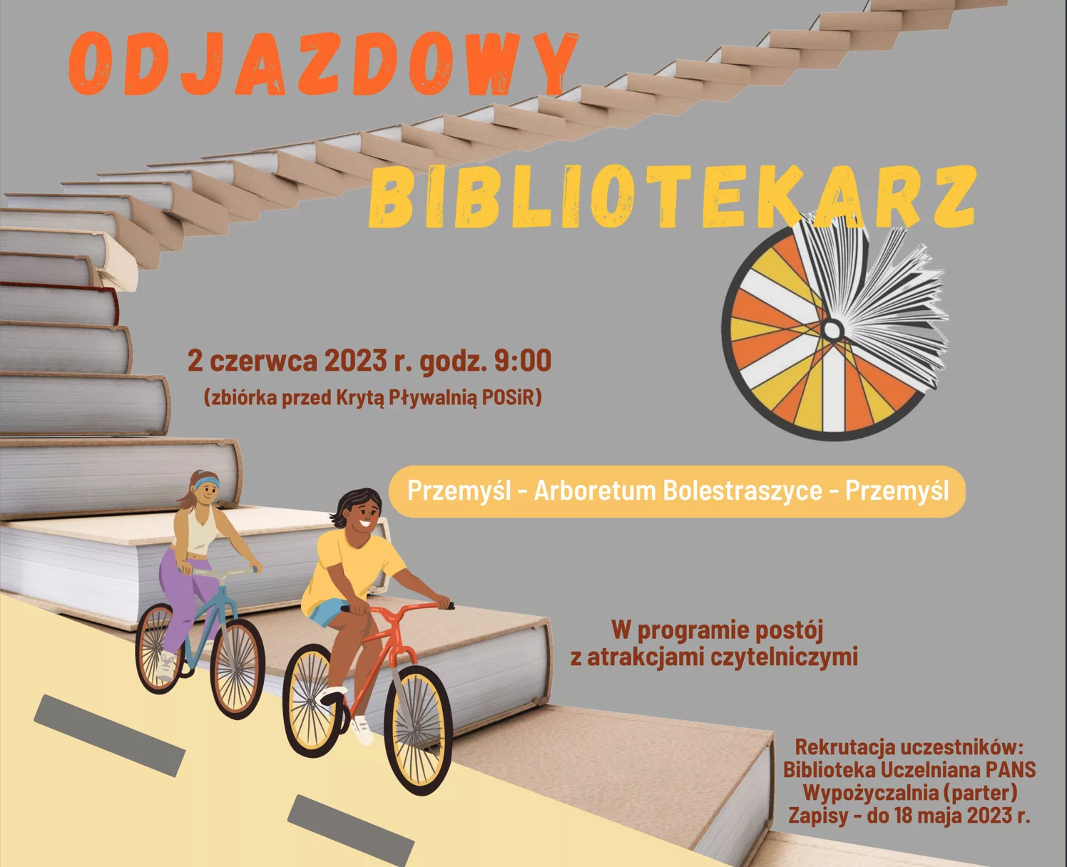 Odjazdowy Bibliotekarz Zapraszamy Na Rajd Rowerowy Pa Stwowa Akademia Nauk Stosowanych W