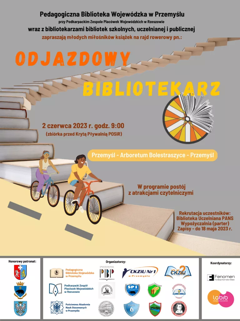 Odjazdowy Bibliotekarz &ndash; zapraszamy na rajd rowerowy
