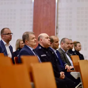 przedstawiciele PANS, Komendy Miejskiej w Przemyślu i władze miasta